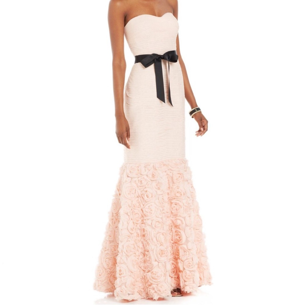 JS Collection Strapless Mermaid Dress | 6 - Picture 1 of 11